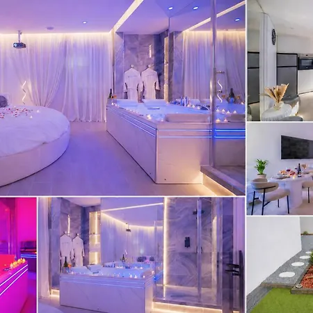 Appartement Jacuzzi Privatif, Lit Rond Xxl, Luxe, Sofa Tantra, Jardin Le Mans